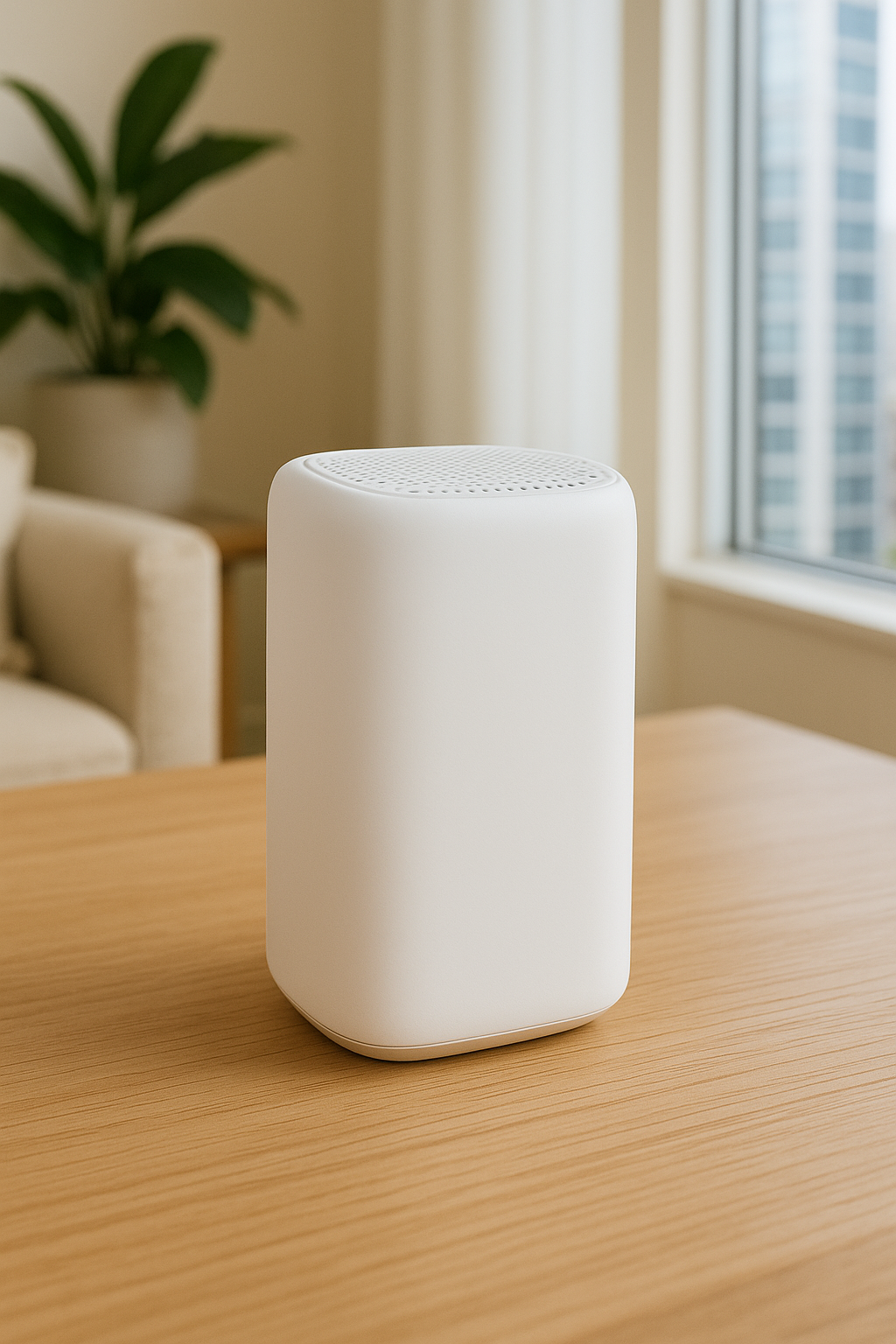 High-speed mesh Wi-Fi router providing seamless connectivity throughout your home
